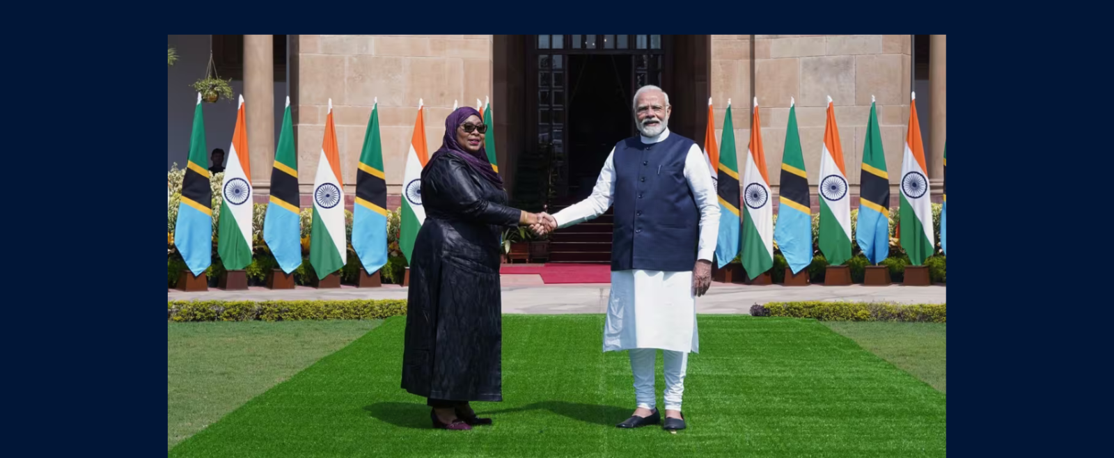 India-Tanzania Ties: PM Modi holds bilateral meeting with Mrs. Samia Suluhu Hassan.